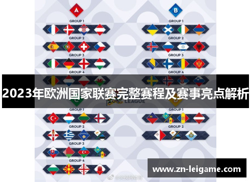 2023年欧洲国家联赛完整赛程及赛事亮点解析